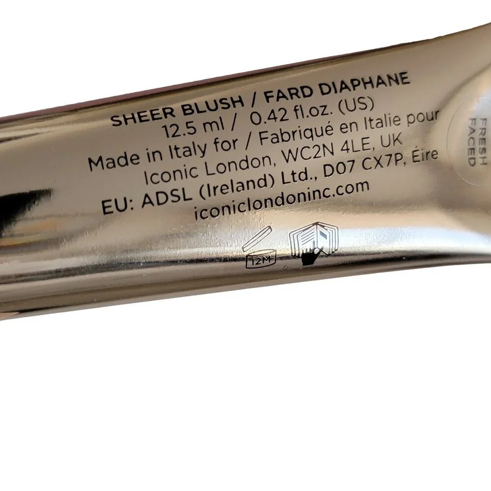 Iconic London Sheer Blush Shade Fresh Faced